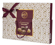   Elit Luxury Collection - èokoládové pralinky bordó mašle